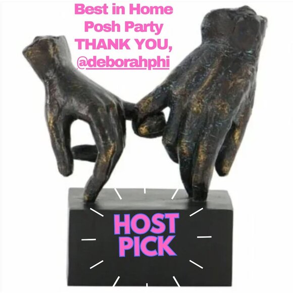 Deco 79 Other - 🔥  🎉 HP 🎉 Holding Hands/Interlocking Pinky Fingers Sculpture🎉